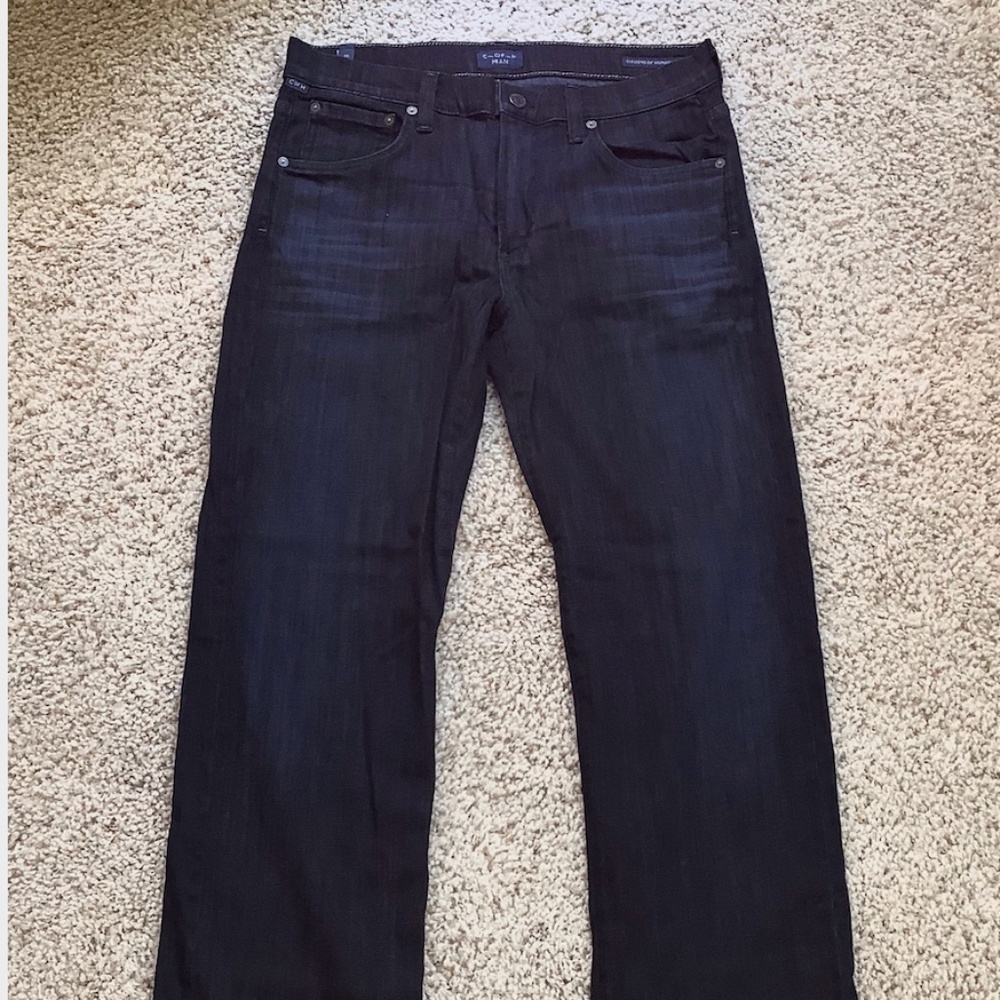 Men's Black Denim Jeans